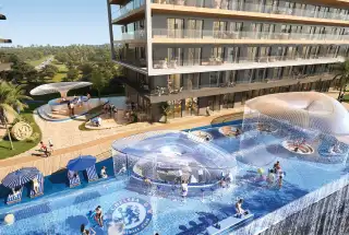 Infinity Pool at DAMAC Chelsea Residences